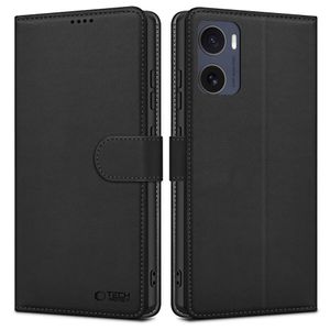 Tech-Protect Wallet Etui til Motorola Moto G05 / E15 - Matte Black
