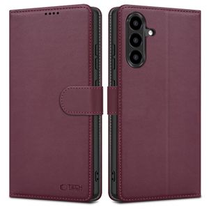 Tech-Protect Wallet Kotelo Samsung Galaxy A56 5G - Burgundy