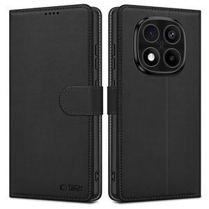 Tech-Protect Wallet Flip Cover til Xiaomi Redmi Note 14 Pro/14 ProPlus/Poco X7 - Mat Sort