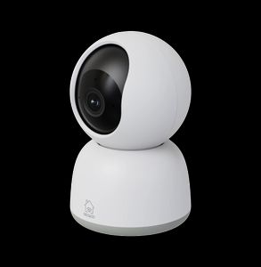DELTACO SMART HOME WiFi-sisäkamera panorointi- ja kallistustoiminnolla - valkoinen