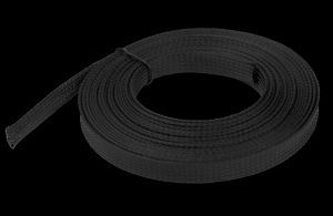 Deltaco nylonnettkabelstrømpe 12 mm 5 m – svart