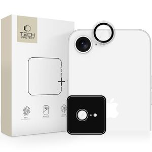 Tech-Protect Camring Fit+ Lens Protector for iPhone 16e - Transparent