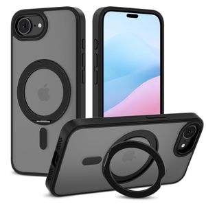 Tech-Protect MagRing MagSafe Deksel til iPhone 16e - Matte Black