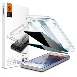 Spigen Glas.tR EZ Fit Privacy 2-pack Skjermbeskytter til Samsung Galaxy S25 Ultra