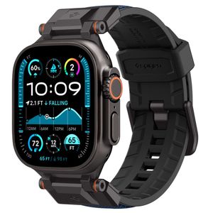 Spigen DuraPro Armor Kellonranneke Apple Watch 44/45/46/49mm - Tummansininen
