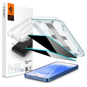 Spigen Glas.tR EZ Fit Privacy 2-pack Näytönsuoja Samsung Galaxy S24 Plus/S25 Plus