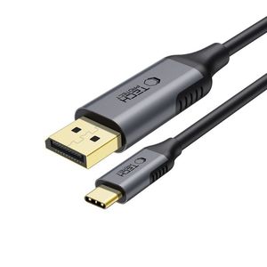 Tech-Protect UltraBoost USB-C - DisplayPort 1.4 -kaapeli 8K/60Hz 180cm - Musta