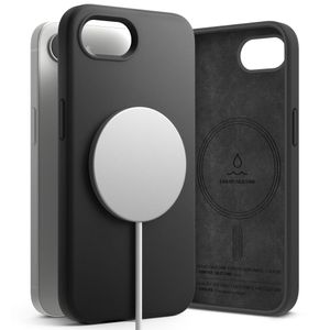 Ringke Silicone Magsafe Deksel til iPhone 16e - Svart