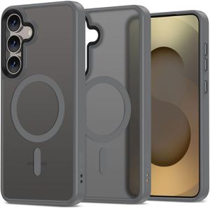 Tech-Protect MagMat MagSafe Skal till Samsung Galaxy S25 - Transparent Grå