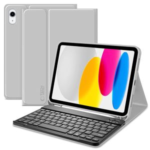 Tech-Protect SC Pen med tastatur Etui til iPad 10.9" 2022/11" 2025 - Grå