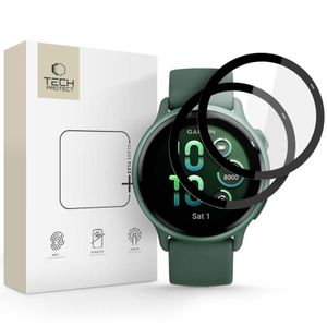 Tech-Protect Glass Flex+ Skjermbeskytter til Garmin Vivoactive 6, 2-pakning