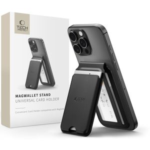 Tech-Protect MagWallet MagSafe stativ och plånbok – Svart