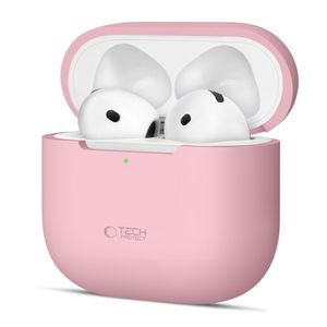 Tech-Protect Silikon Deksel til AirPods 4 - Rosa