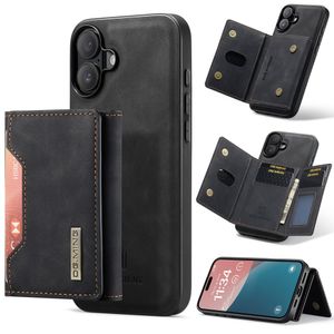 DG.MING iPhone 17 Cover med Pung - Sort