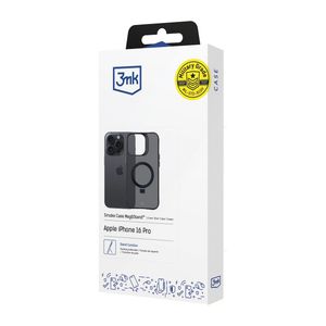 3mk Smoke Mag&Stand Cover till iPhone 17 - Sort