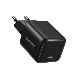 Ugreen X512 20W GaN USB-C vegglader – svart