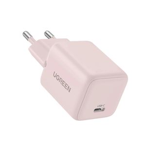 Ugreen X512 20W GaN USB-C vegglader – rosa
