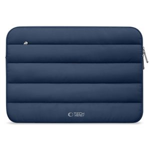 Tech-Protect Fluffy laptop sleeve 13-14" – Navyblå