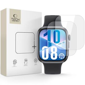 Tech-Protect Hofi Hydro Flex+ Skärmskydd till Huawei Watch Fit 3/4, 2-pack