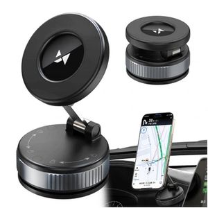 Wozinsky Magnetisk Biltelefonholder - Dashbord - Svart