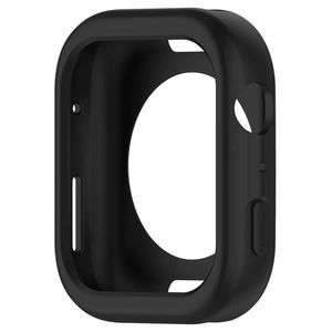 Silikoni kuori Apple Watch 1/2/3 42mm  - Musta