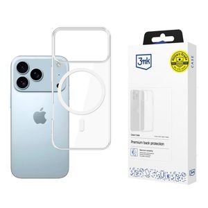 3mk Clear MagSafe Cover till iPhone 17 Pro - Gennemsigtig