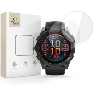 Tech-Protect Glass Fit+ Skärmskydd till Garmin Fenix 8 51mm, 2-pack