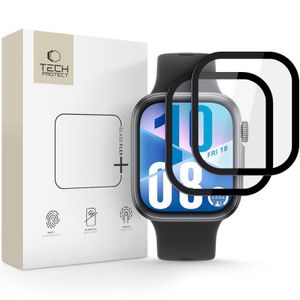 Tech-Protect Glass Flex+ Skärmskydd till Huawei Watch Fit 4, 2-pack