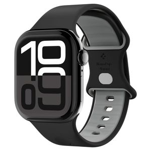 Spigen Nano Pop Klokkereim til Apple Watch 44/45/46/49 mm - Svart/Grå