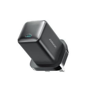 Joyroom 65W vegglader 1x USB-C (UK-plugg) – svart