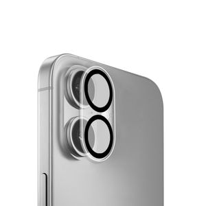 Puro Camera Standard Linsebeskyttelse till iPhone 17/16 - Gennemsigtig