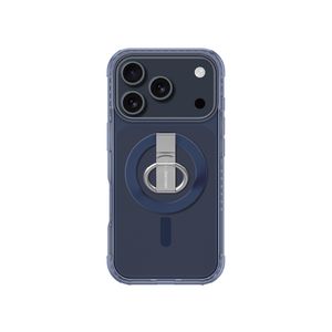 AmazingThing Titan Pro Grip Ring Set MagSafe -kuori till iPhone 17 Pro Max - Sininen