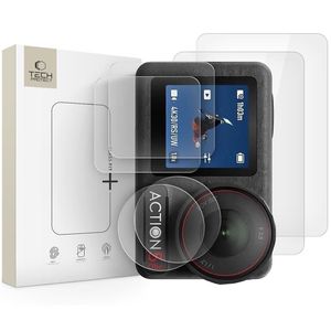 Tech-Protect Glass Fit+ 2-pak skærmbeskyttelse til DJI Osmo Action 5 Pro
