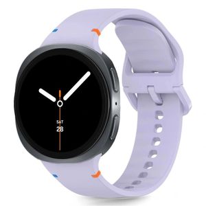 Tech-Protect Silikon Klockarmband Samsung Galaxy Watch 8/8 Classic - Lila