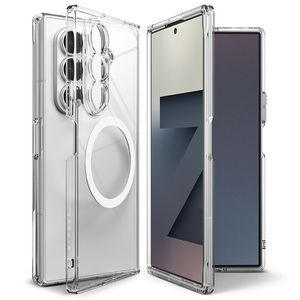 Ringke Fusion MagSafe Cover til Samsung Galaxy Z Fold 7 - Gennemsigtig