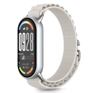 Tech-Protect Nylon Pro Kockarmband till Xiaomi Smart Band 8/9/10/NFC - Beige