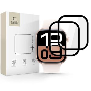 Tech-Protect Glass Flex+ Hybrid Näytönsuoja Apple Watch 10 42mm, 2-pakkaus