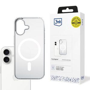 3mk Frosty MagSafe Cover till iPhone 17 - Hvid