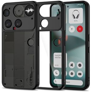 Tech-Protect MagMat Case for Nothing Phone 3 - Transparent/Black