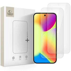 Tech-Protect Glass Fit+ 2-pack Skärmskydd for Google Pixel 9 / 9 Pro / 10 / 10 Pro