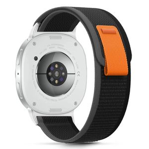 Tech-Protect Nylon Stripe Armband Samsung Galaxy Watch 8/8 Classic - Svart
