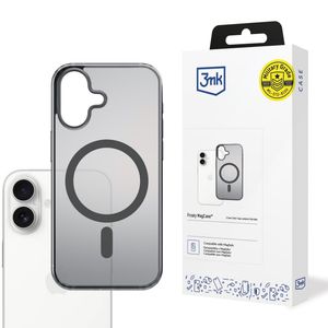 3mk Frosty MagSafe -kuori till iPhone 17 - Musta