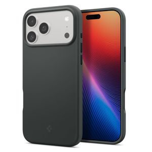 Spigen Silicone Fit MagSafe Deksel till iPhone 17 Pro Max - Grønn