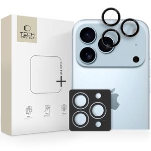 Tech-Protect Camring Fit+ Linsebeskyttelse til iPhone 14 Pro/Max/15 Pro/Max/16 Pro/Max/17 Pro/Max