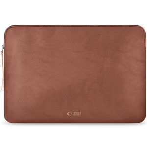 Tech-Protect Fleece laptop sleeve 13-14" – brun
