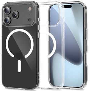 Tech-Protect FlexAir Hybrid MagSafe Deksel till iPhone 17 Pro Max - Gjennomsiktig
