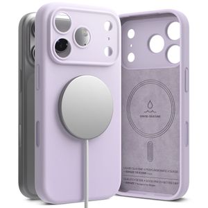 Ringke Silicone Magnetic MagSafe Deksel till iPhone 17 Pro Max - Lilla