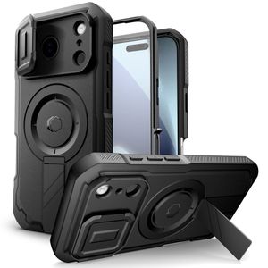 Tech-Protect Kevlar MagSafe Cover till iPhone 17 Pro Max - Sort