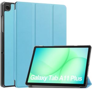 Samsung Galaxy Tab A11 Plus/A9 Plus Flip Cover - Lyseblå