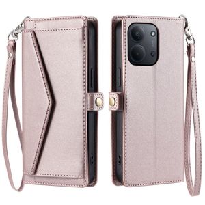 Xiaomi Redmi 15C 5G / 15C 4G Etui med Bærerem - Rose gull